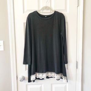 Black Long Sleeve Tunic